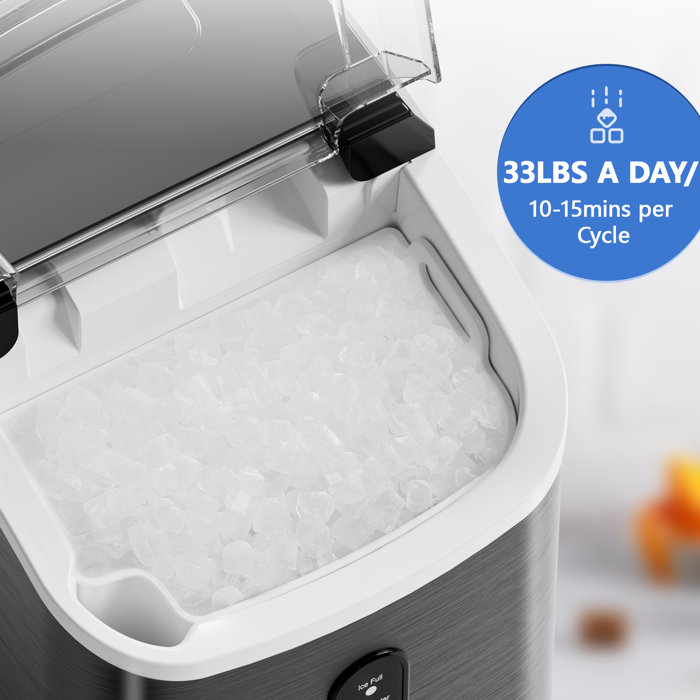 Antarctic Star 34 Lb. Daily Production Nugget Clear Ice Portable Ice